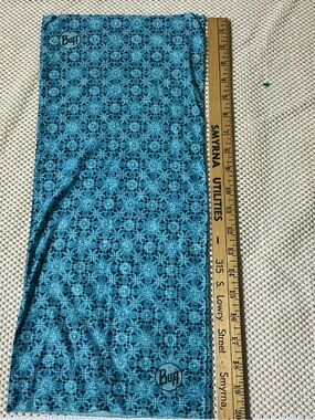 Buff Blue Geometric Multifunctional Neck Gaiter